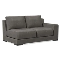 Build Your Own - Dalton Leather Sectional | West Elm