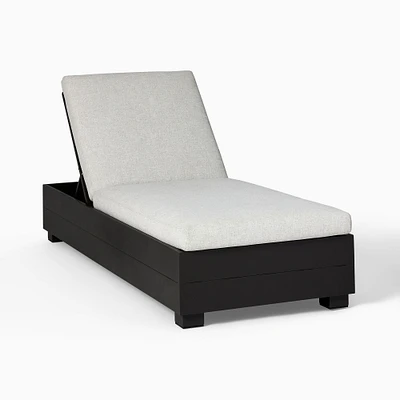 Telluride Aluminum Outdoor Chaise Lounge | West Elm