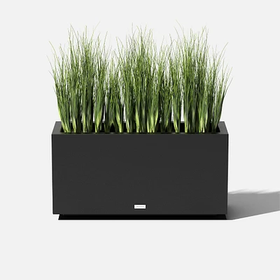 Veradek Block Series Plastic Long Box Indoor/Outdoor Planter | West Elm