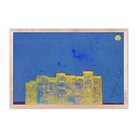 "Golden City" Framed Wall Art by Clifton Hayes | West Elm