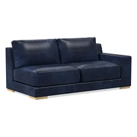 Build Your Own - Dalton Leather Sectional | West Elm