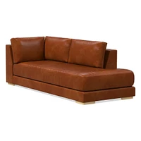 Build Your Own - Dalton Leather Sectional | West Elm