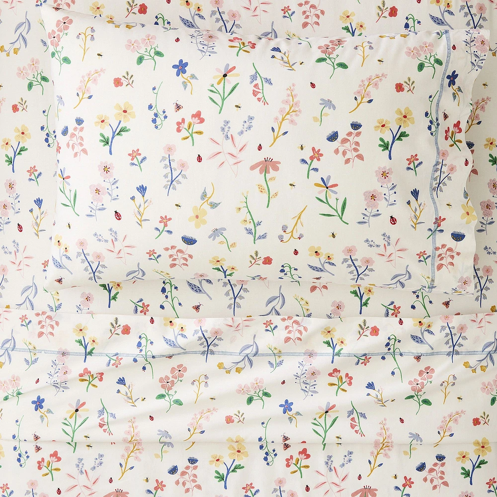 Little Garden Floral Sheet Set | West Elm