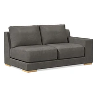 Build Your Own - Dalton Leather Sectional | West Elm