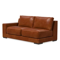 Build Your Own - Dalton Leather Sectional | West Elm