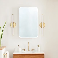 Frameless Seamless Medicine Cabinet | West Elm