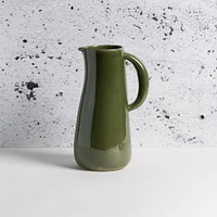 Gharyan Enameled Stoneware Jug | West Elm