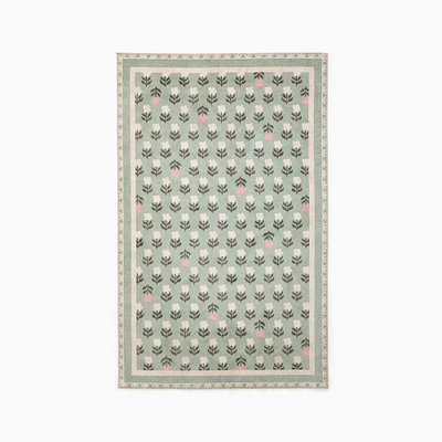 Washable Flower Garden Rug | West Elm