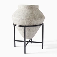 Geometric Urn Planter w/ Stand | West Elm