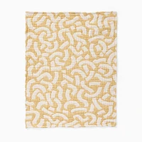 Sprinkled Waves Baby Blanket | West Elm