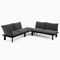 Boardwalk Corner Sectional w/ Table | West Elm