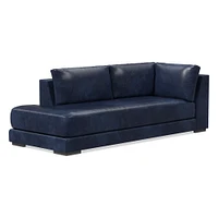 Build Your Own - Dalton Leather Sectional | West Elm