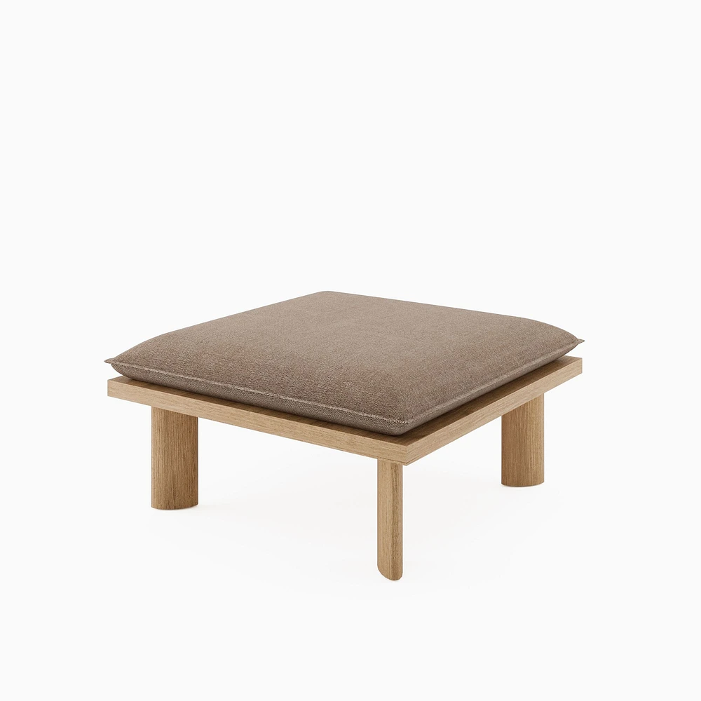 Boardwalk Ottoman | West Elm