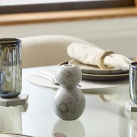 Kali Marble Candleholders | West Elm