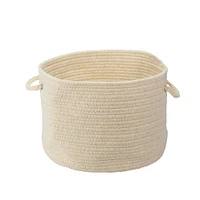 Natural Wool Baskets | West Elm