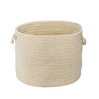 Natural Wool Baskets | West Elm