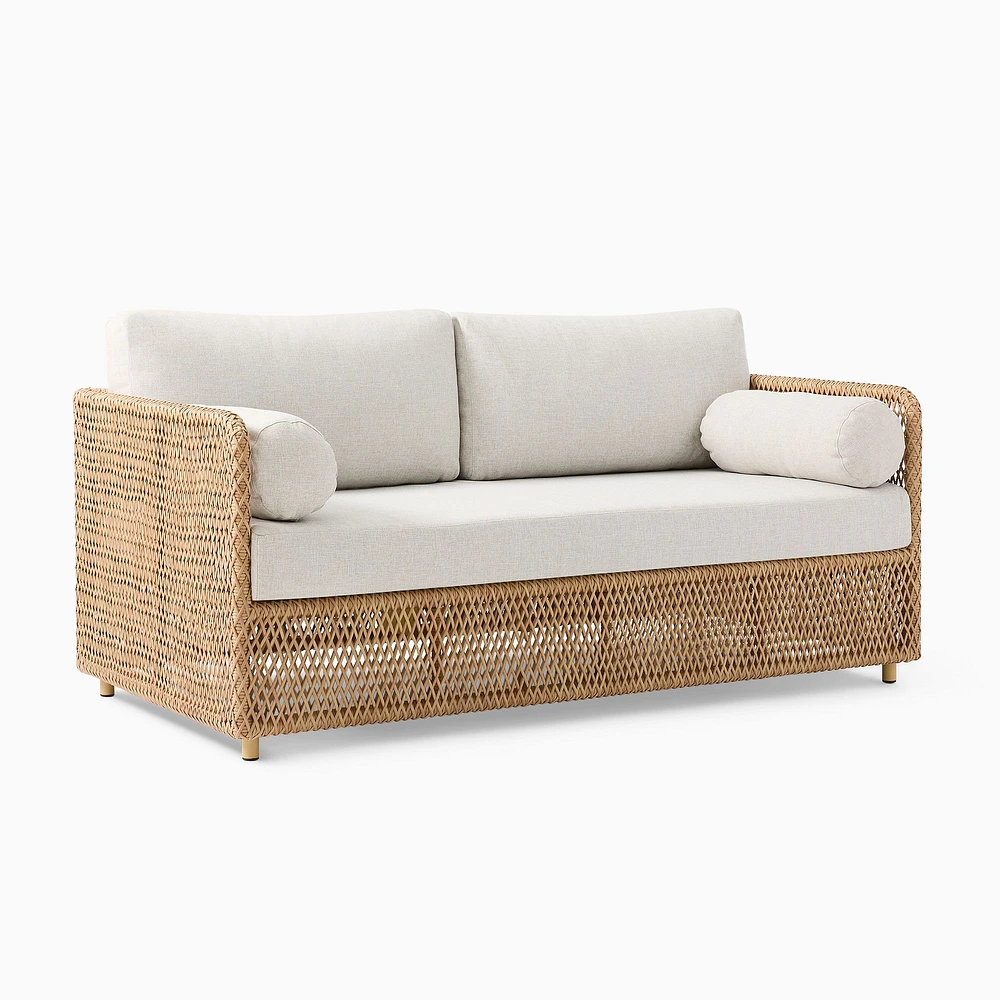 Coastal Outdoor Sofa (66"–86") | West Elm