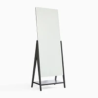 Free-Standing Wood Floor Mirror | West Elm