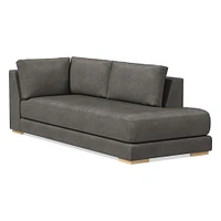 Build Your Own - Dalton Leather Sectional | West Elm