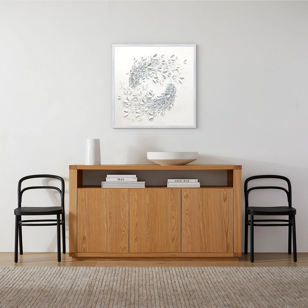 Circling Butterflies Framed Wall Art | West Elm