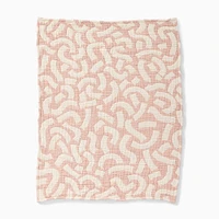 Sprinkled Waves Baby Blanket | West Elm