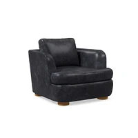 Leroy Leather Chair | West Elm