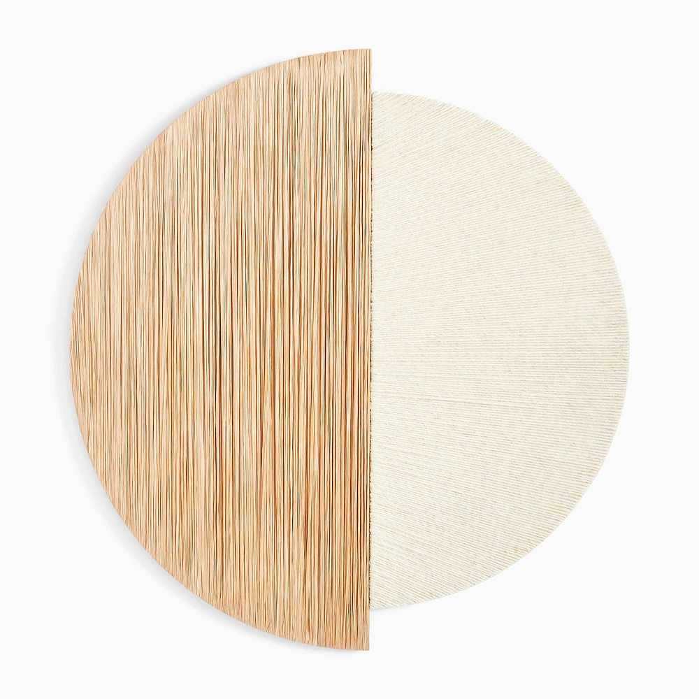 Circular Woven Wool Wall Art | West Elm