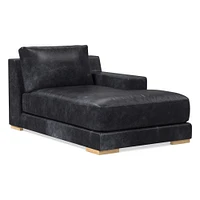 Build Your Own - Dalton Leather Sectional | West Elm