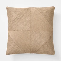 Jute Geo Pillow Cover | West Elm