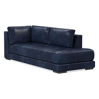 Build Your Own - Dalton Leather Sectional | West Elm