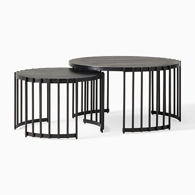 Spoke Nesting Coffee Tables | West Elm