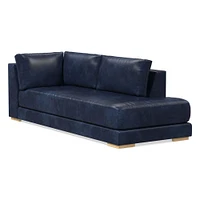 Build Your Own - Dalton Leather Sectional | West Elm