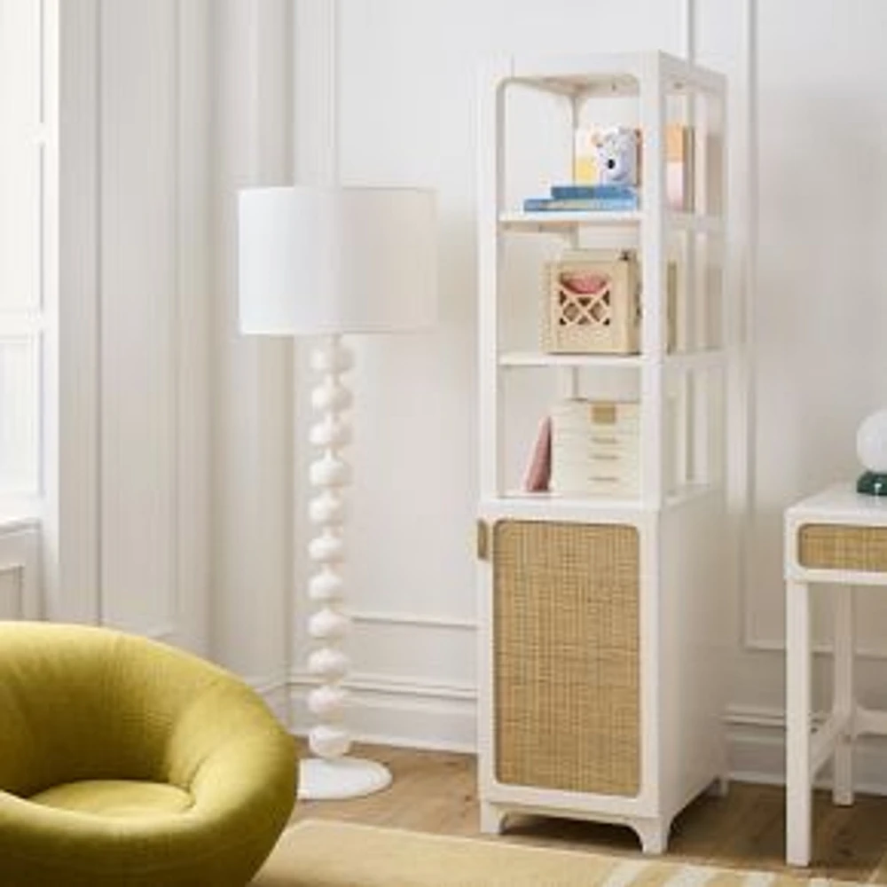 Ida Bookcase, White/Natural