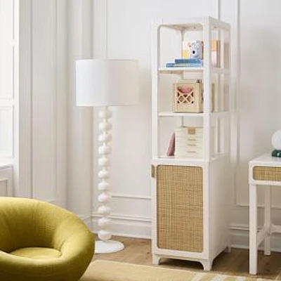 Ida Bookcase, White/Natural