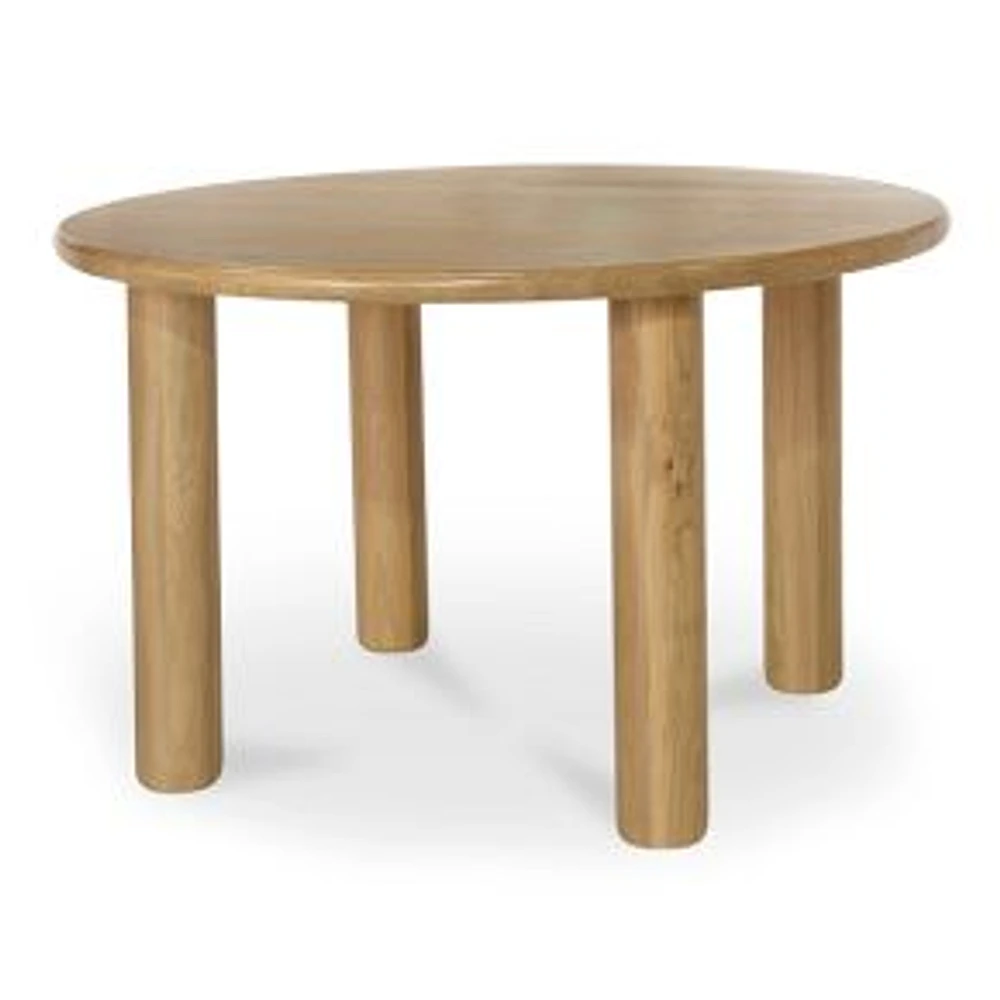 Kosciusko 48" Round Dining Table, Oak