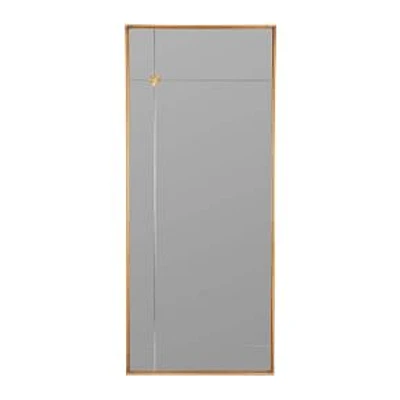 Dazzle  Floor Mirror, Gold, 70" Diam