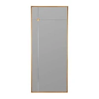 Dazzle  Floor Mirror, Gold, 70" Diam