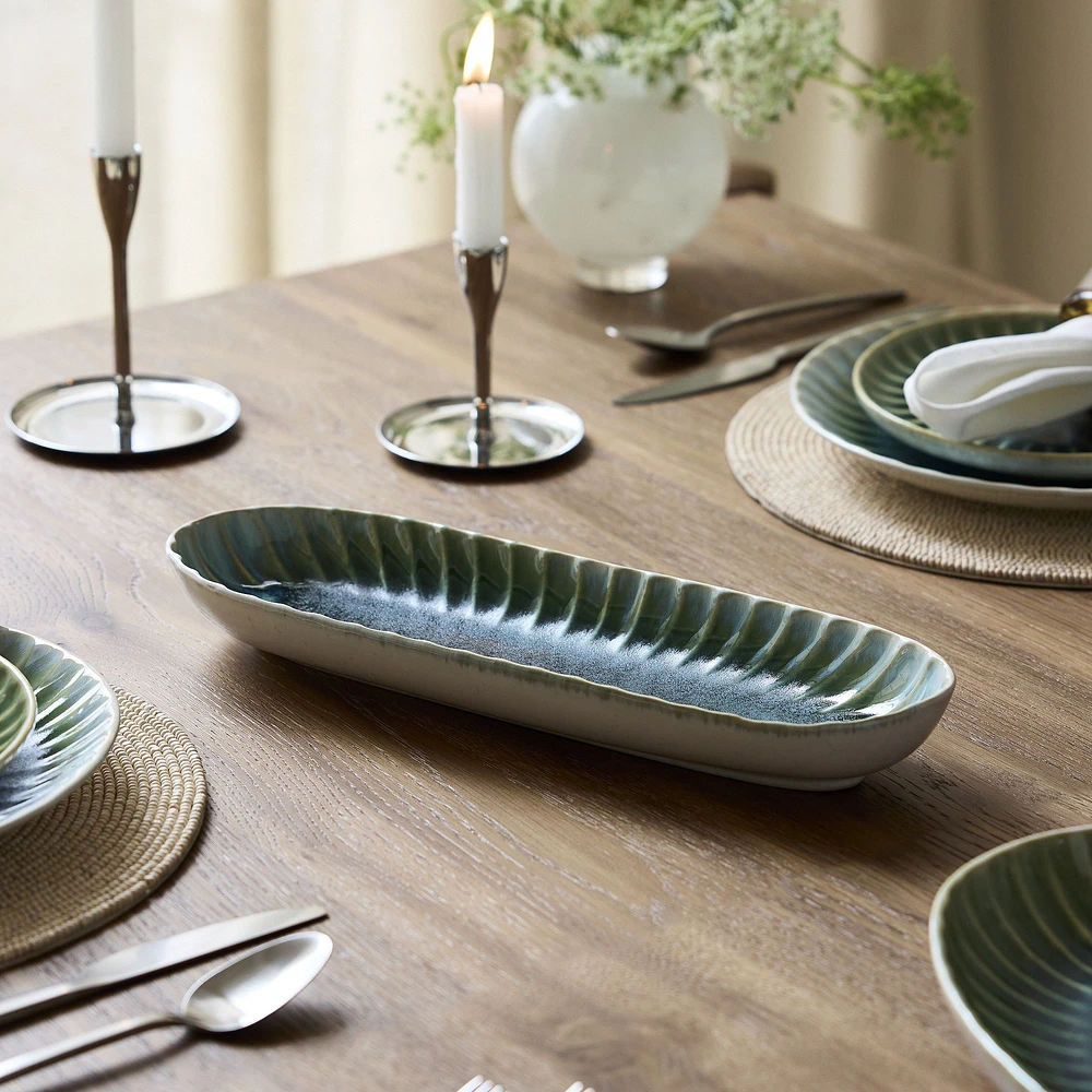 Suvi Stoneware Serving Trays & Platters | West Elm