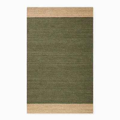 Bordered Jute Rug | West Elm