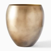 Organic Metal Floor Planters | West Elm