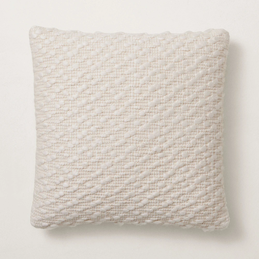 Soft Corded Bobble Pillow Cover | West Elm