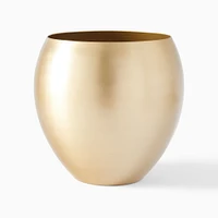 Organic Metal Floor Planters | West Elm