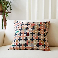 Crewel Patchwork Pillow Cover | West Elm