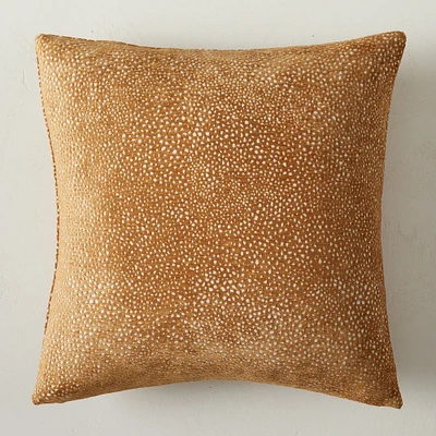 Warm-Toned Velvet Pillow Cover Set | West Elm