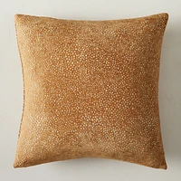 Warm-Toned Velvet Pillow Cover Set | West Elm