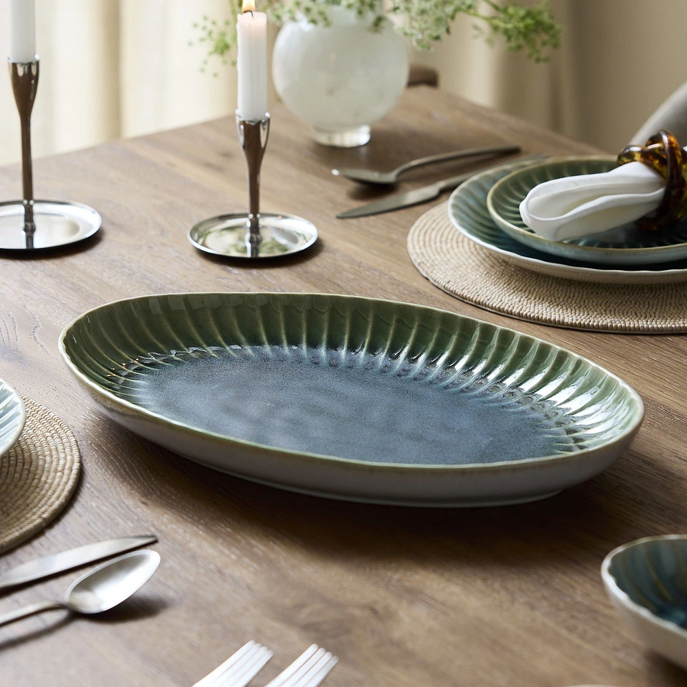 Suvi Stoneware Serving Trays & Platters | West Elm