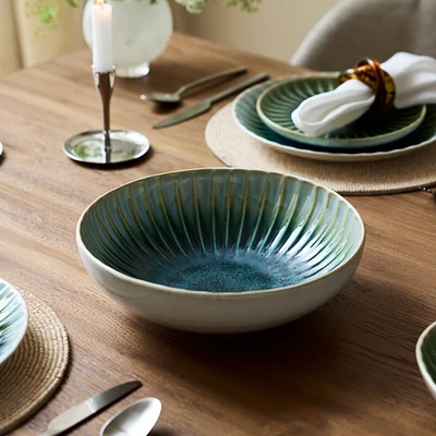 Suvi Stoneware Serving Bowl | West Elm