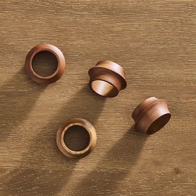 Tira Wood Napkin Rings | West Elm