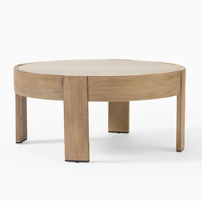 Portside Outdoor Round Coffee Table (34") | West Elm