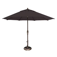 Round Outdoor Market Umbrella (11') | West Elm